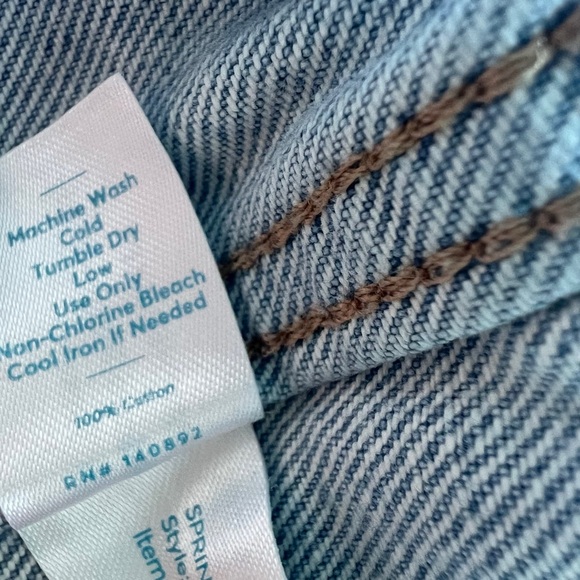 Marine Layer jacket coat size Small embroidered denim jean sun - Picture 10 of 10